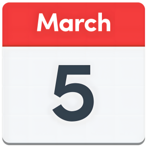 Date Mar 5